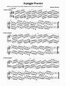 Arpeggio Practice Sheet music for Piano (Solo) | Musescore.com