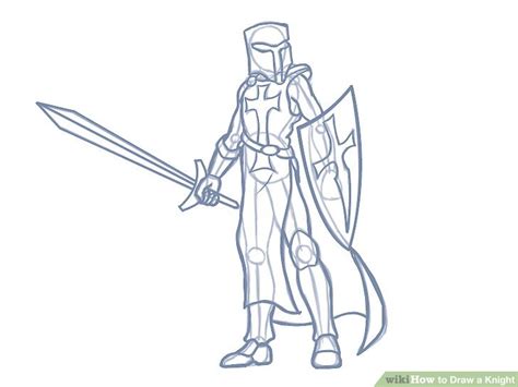 How To Draw A Knight With Pictures Wikihow