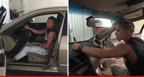 Ronda Rousey To Fans Please Dont Pleasure Yourself In My Old Car