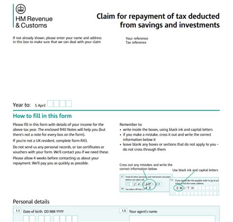 Hmrc Claim Tax Rebate