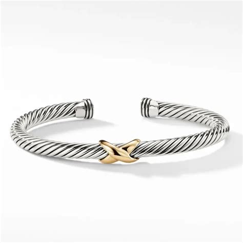 Dy Bracelets For Women High Quality Luxury Silver Plated Retro Ethnic