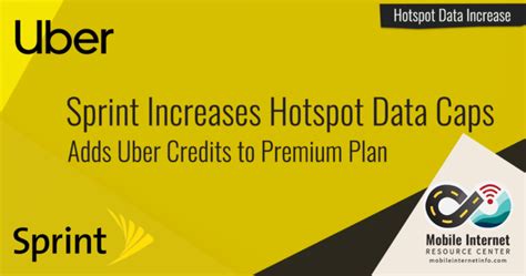 Sprint Increases Hotspot Limit To 100gb And Adds Uber Mobile Internet