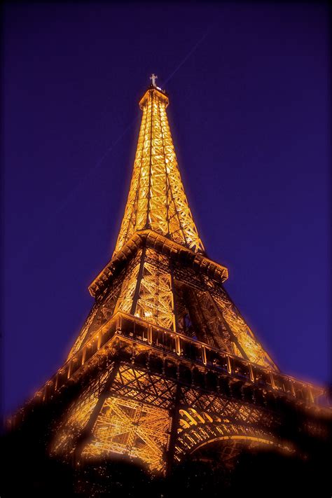 Filela Tour Eiffel De Nuit Paris Wikimedia Commons