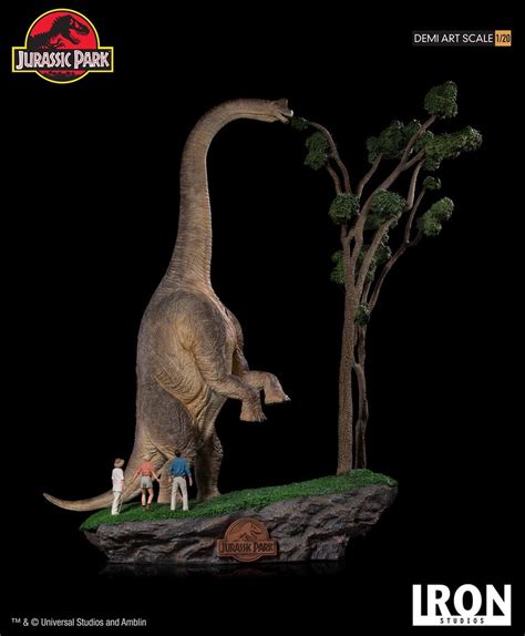 Jurassic Park Brachiosaurus 120 Scale Statue By Iron Studios The
