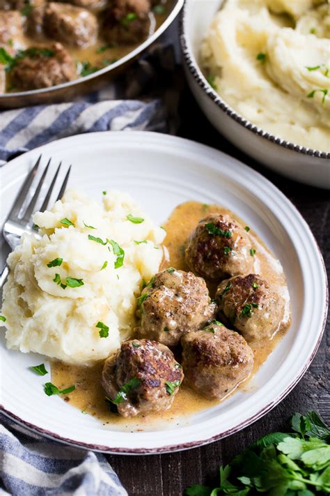 12 sausage recipes to spice up your dinner plans. Paleo Swedish Meatballs with Mashed Potatoes {Whole30 ...