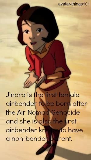 Avatar Things101 Jinora Is The First Female Airbender To