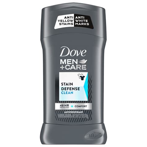 Dove Mencare Stain Defense Antiperspirant Deodorant Stick Clean 27 Oz