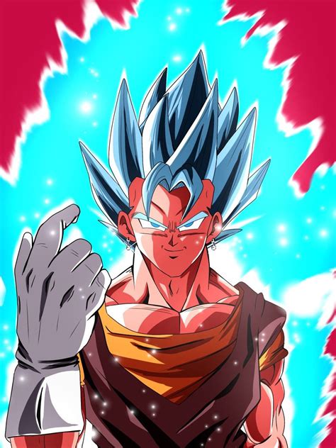 Vegito Ssj Blue Kaioken Anime Dragon Ball Vegito Ssj Blue