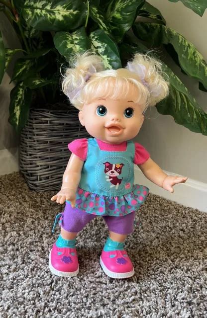 Baby Alive Vintage Retired 2011 I Wanna Walk Doll In Euc 6999