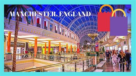 Manchesters Beautiful Trafford Centre Shopping Mall England