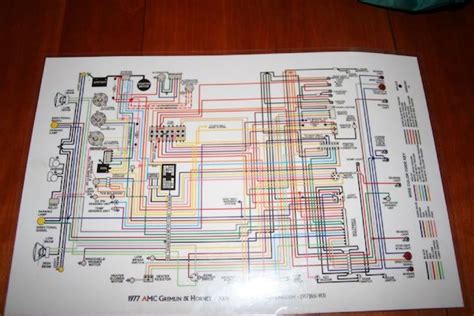 It shows the components of the circuit as simplified shapes, and the power and signal connections between the devices. 2nd Gen Javelin Wiring Diagrams - The AMC Forum - Page 1