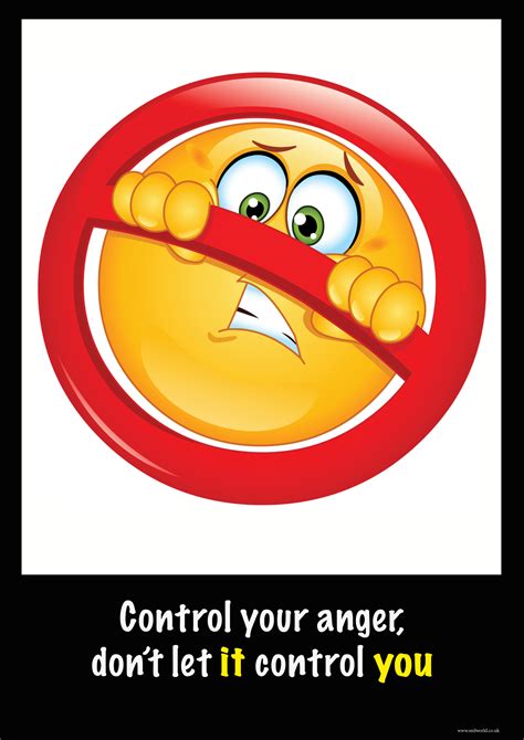 anger management poster set 10 different posters
