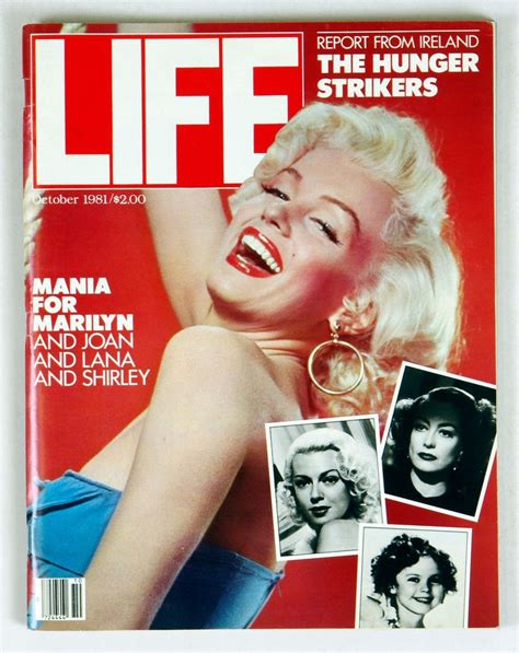 Life Magazine Back Issue 1981 Oct 1 Marilyn Monroe Marilyn Monroe