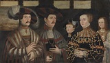 Pfalzgraf Ludwig II. von Zweibrücken-Veldenz mit seiner Familie und ...