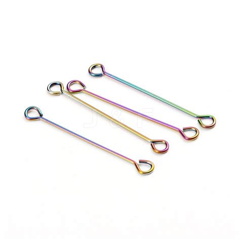 Wholesale Ion Platingip 304 Stainless Steel Eye Pins