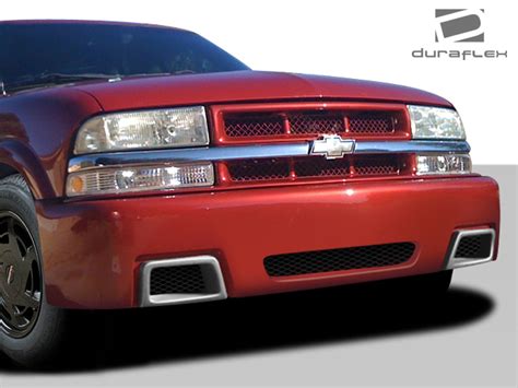 94 04 Chevrolet S10 95 04 Blazer Duraflex Ss Look Front Bumper 1pc Body