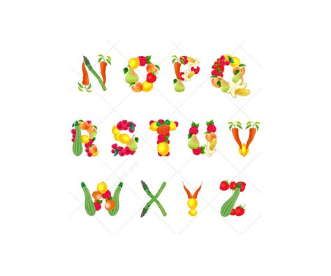 Happy Alphabet Vectors Kids Colorful Alphabet Letters
