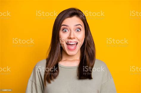 Photo Of Young Happy Excited Shocked Amazed Surprised Girl Hear