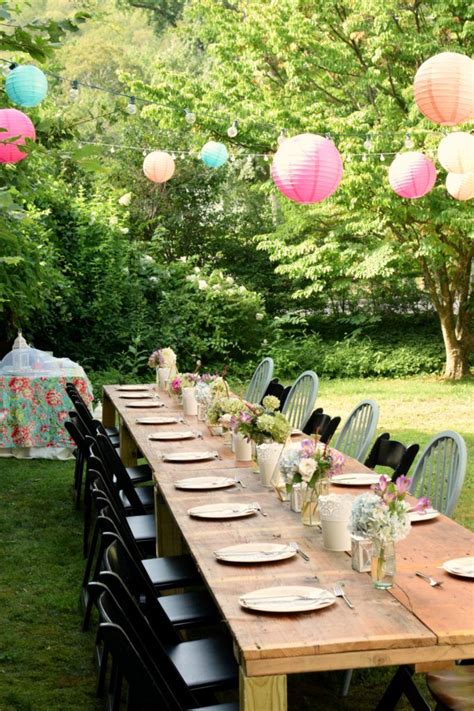 Unique Outdoor Party Decorations Ideas For A Perfect Party