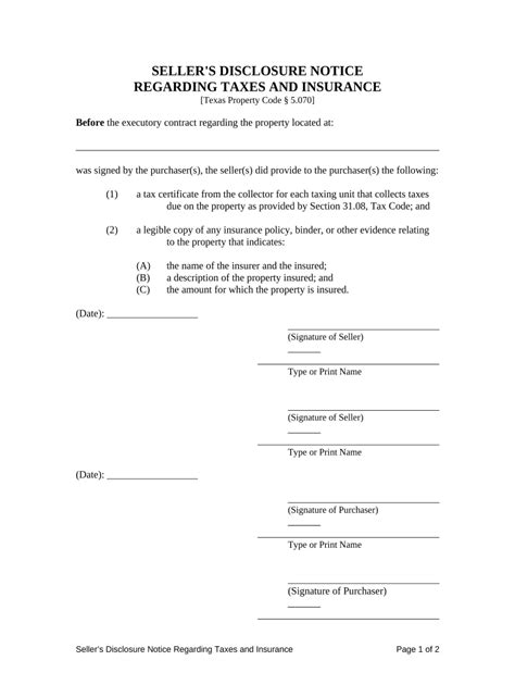 Tar Sellers Disclosure Form Fill Out And Sign Online Dochub
