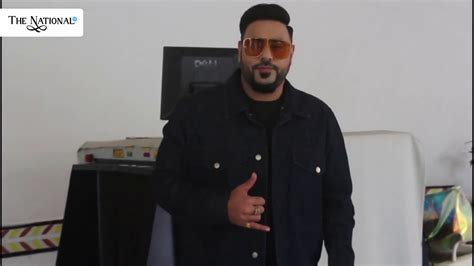 Badshah Snapped Promoting His Film Khandani Shafakhana The National Tv Youtube