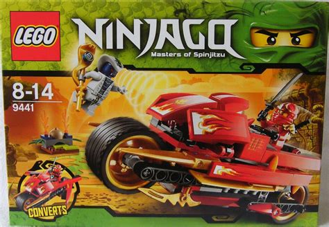 R Lego 9441 Ninjago Kais Feuer Bike Motorrad Master Of Spinjitzu Og Ebay
