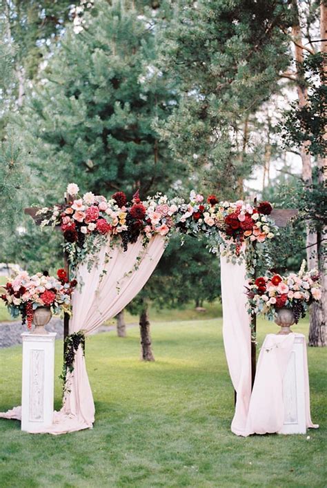 30 Best Floral Wedding Altars And Arches Decorating Ideas Stylish Wedd Blog