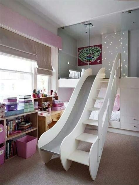 Kids Bedroom Ideabed With A Slide Awesome Bedrooms Girl Room