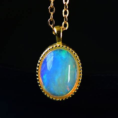 Opal Pendant Heart Of Gemstone