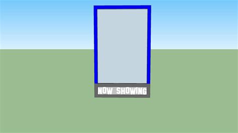 Movie Theater Lightbox Poster Frame 27x40 With Now Showing 3d Warehouse