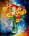 Pintura Moderna y Fotografía Artística : Cuadros Famosos Flores ...