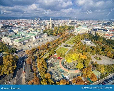 Vienna Austria October 07 2016 Austrian Parliament Building