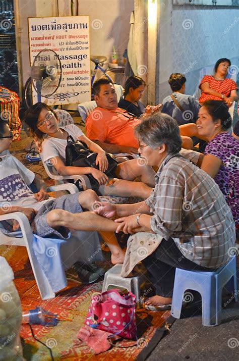 thai massage in thailand editorial stock image image of females 37281279