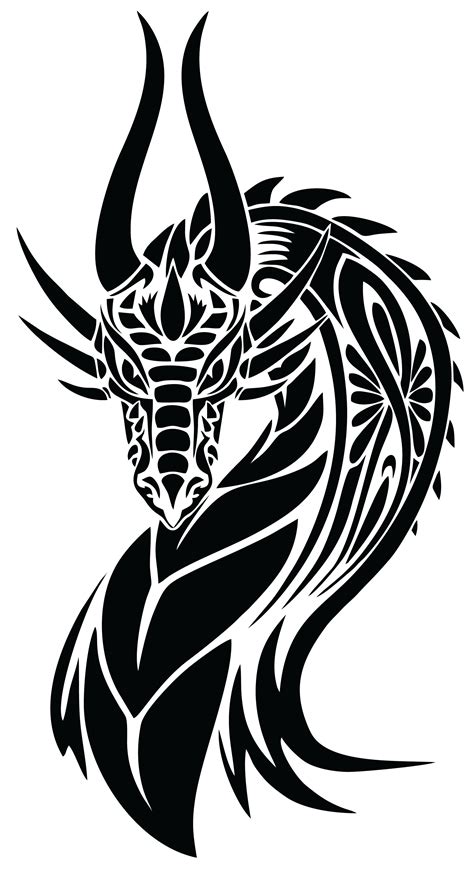 Dragon 6 Tribal Dragon Tattoos Dragon Tattoo Designs Dragon Tattoo