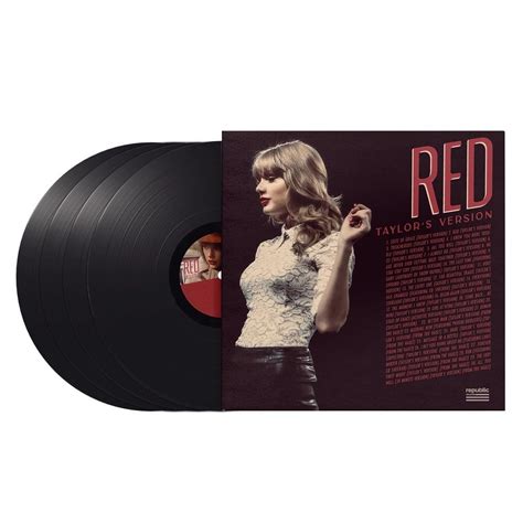 Vinil Taylor Swift Red Taylors Version 4lp Importado