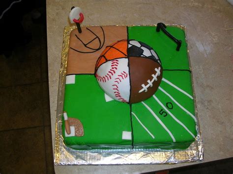 All Sports — Birthday Cakes Sports Birthday Cakes Birthday Cake