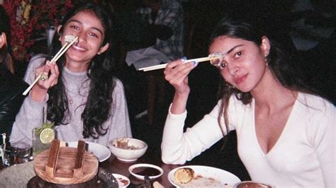 Ananya Wishes Sister Rysa On Birthday Suhana Miffed At Being Cropped Out Of Pic Bollywood