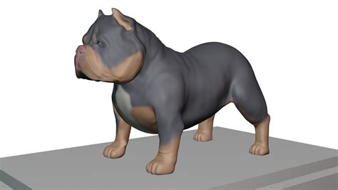 stl file american bully・3d print design to download・cults