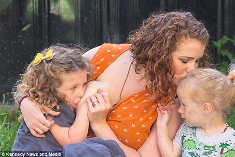 GMB Viewers Disagree With Mother Breastfeeding Her Five Year Old