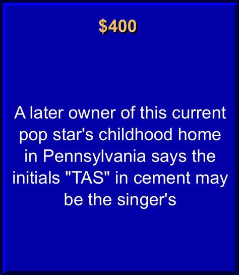 Taylor Made Another Appearance On Jeopardy Tonight This Time She Was