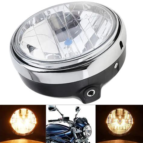 7 Inch 35w 12 V Universal Clear Lens Beam Motorcycle Headlight Round