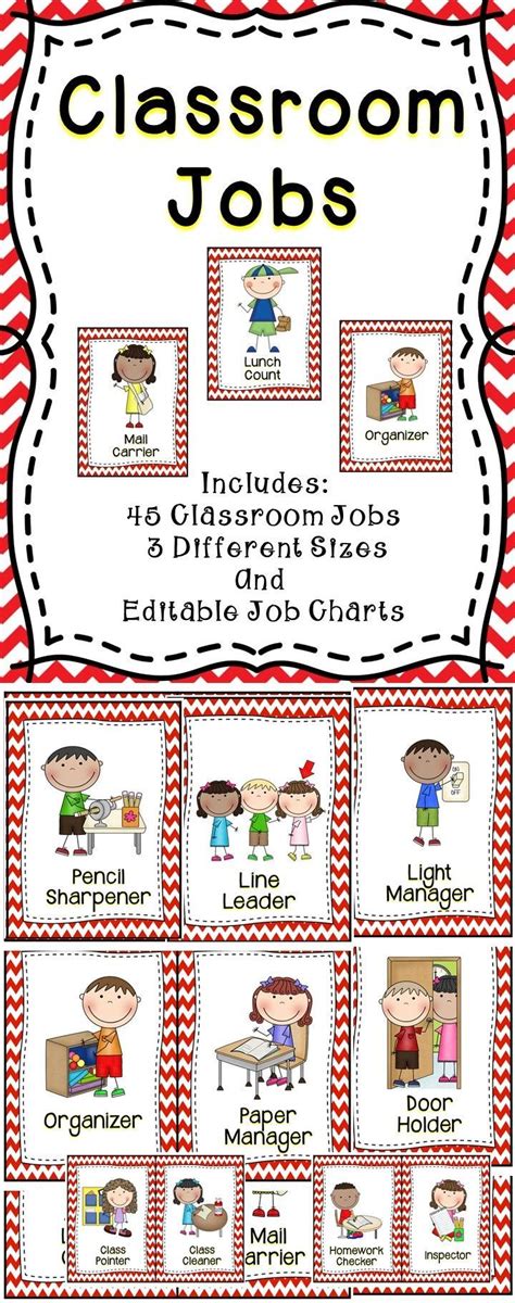 Best 25 My Job Helper Ideas On Pinterest Preschool Helper Chart