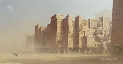 Desert Palace By Maciej Kuciara Dune Arrakis Дюна Pinterest