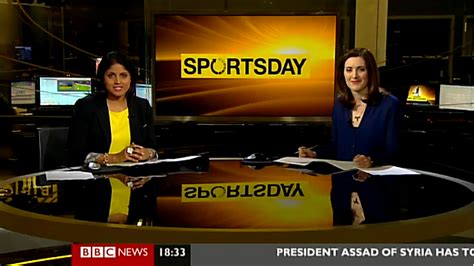 Breaking news & live sports coverage including results, video, audio and analysis on football, f1, cricket, rugby union, rugby league, golf, tennis and all the main world sports, plus major events. BBC News: Presenters & Rotas - Page 439 - TV Forum