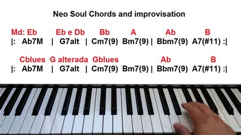 Aula De Teclado Neo Soul Chords And Improvisation Youtube