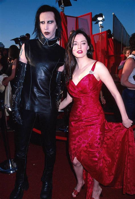 Since the age of nineteen, she has appeared in acclaimed films by gregg araki, wes craven, brian de palma, robert rodriguez and quentin tarantino. Marilyn Manson and Rose McGowan, 1999 | Marilyn manson ...