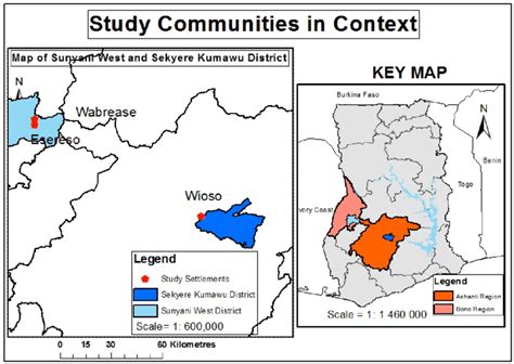 This Map Shows The Geographical Location Of The Study Communities In