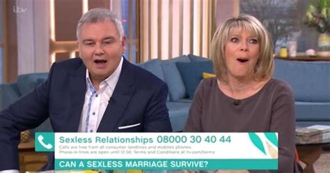 Ruth Langsford And Eamonn Holmes Discussed Their Sex Lives On This Morning And We Re Not Sure