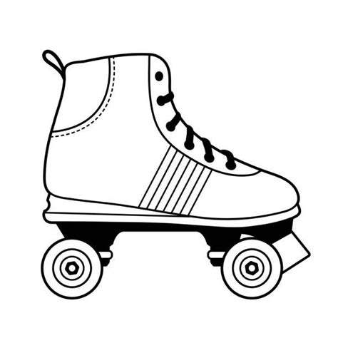 80s Roller Skates Digital Clip Art For Scrapbooking Card Making Cupcake Toppers Paper Crafts