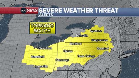 Severe thunderstorm threat for millions in eastern US - ABC News